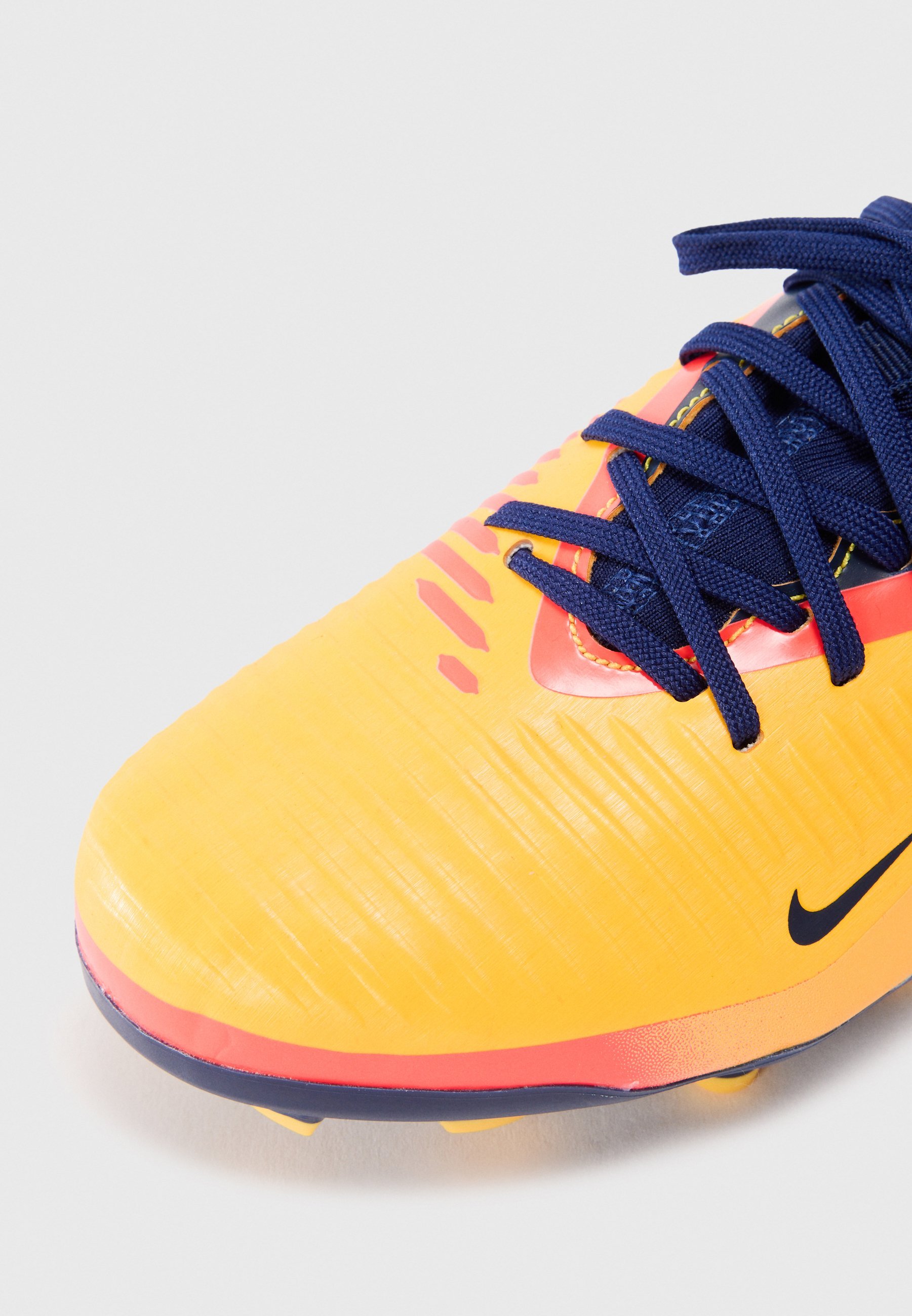 Nike Performance PHANTOM 6 UNISEX - Kindla maa jalgpallijalatsid - laseroranž/sidrunipunane/sinine