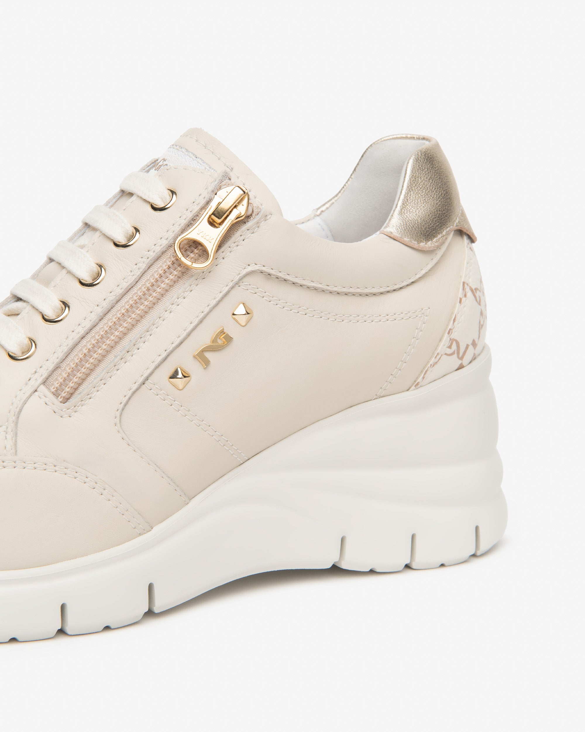  Damen-Sneaker aus Leder und Funktionsmaterial