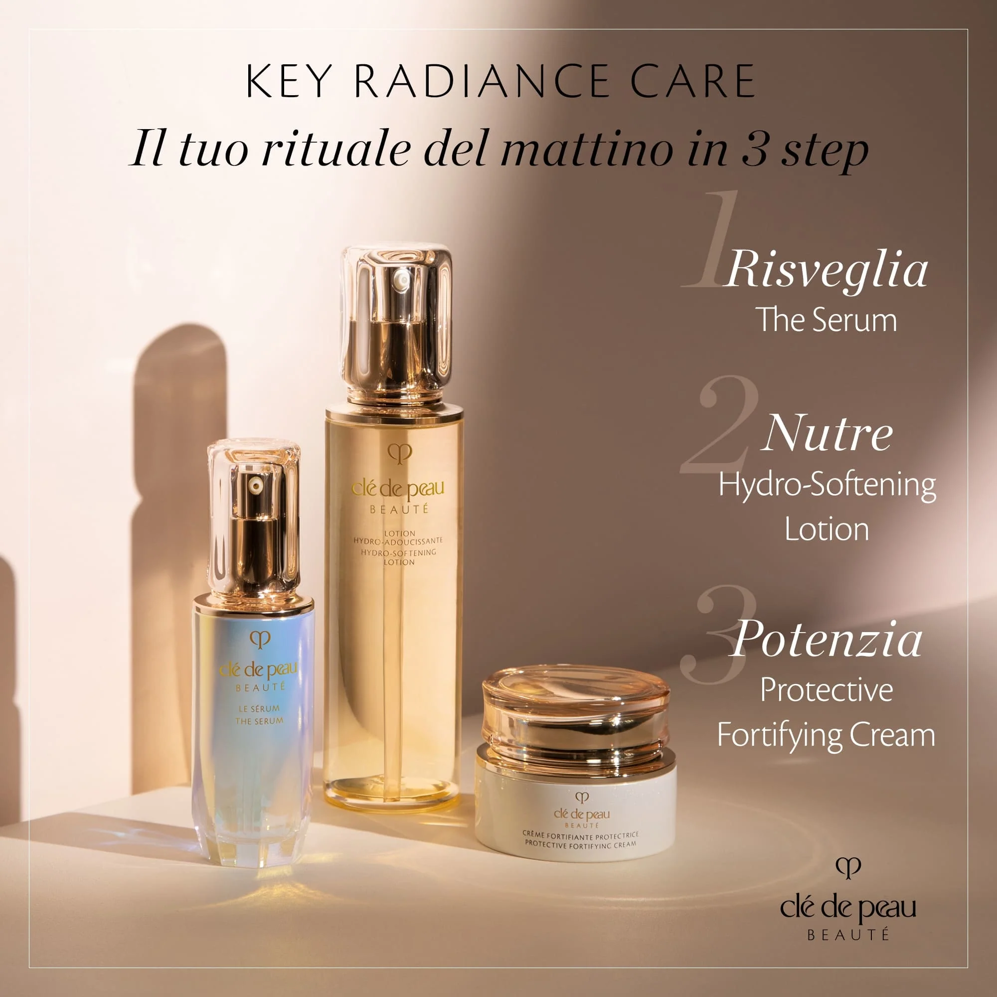 Key Radiance Care Protective Fortifying Cream - Crema viso giorno effetto globale