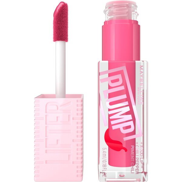 Maybelline New York Lifter Plump 003 Pink Sting lūpu spīdums 5,4 ml