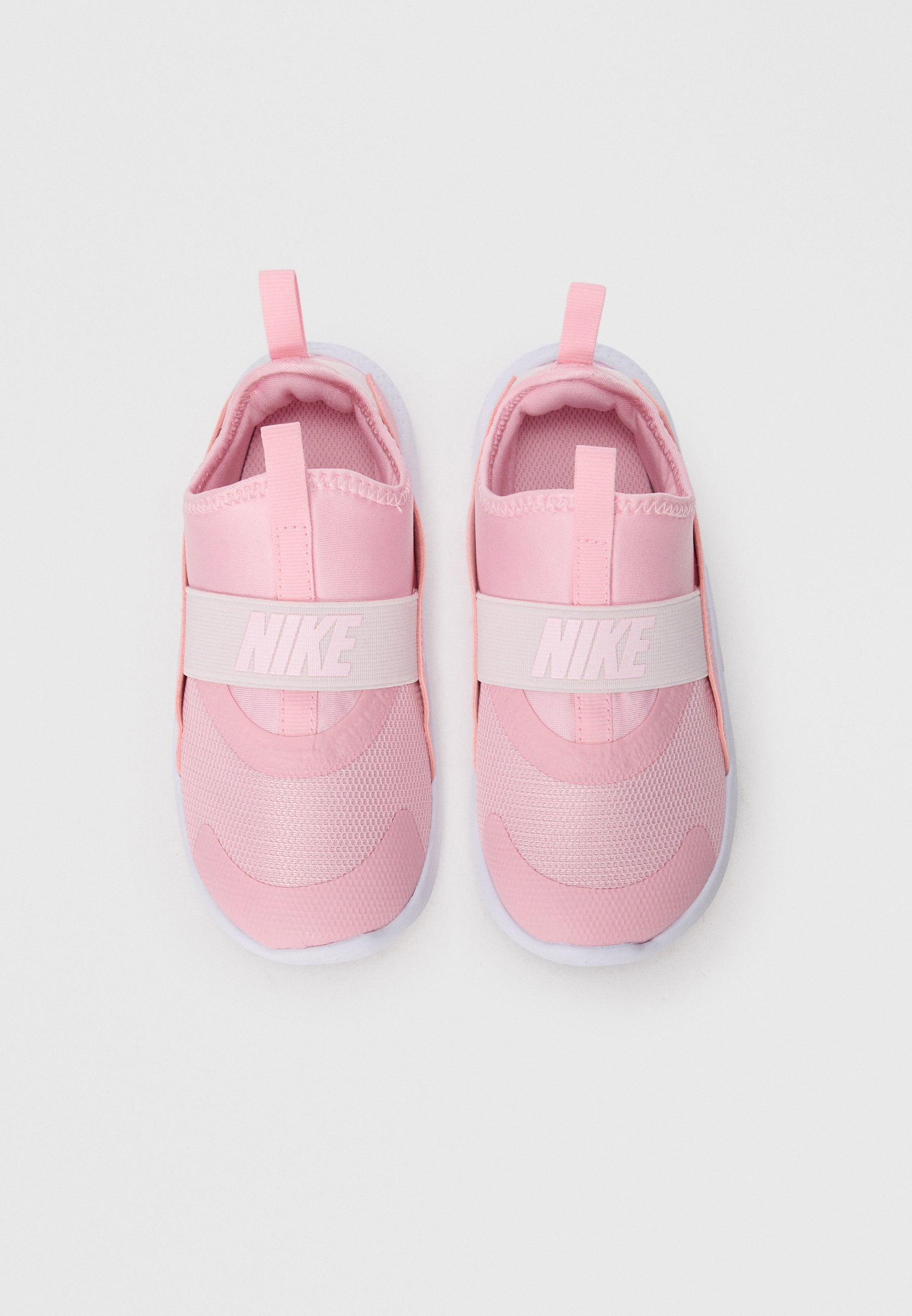 Nike Performance FLEX RUNNER 4 UNISEX - Hardloopschoenen voor op de weg - medium zachtroze/wit