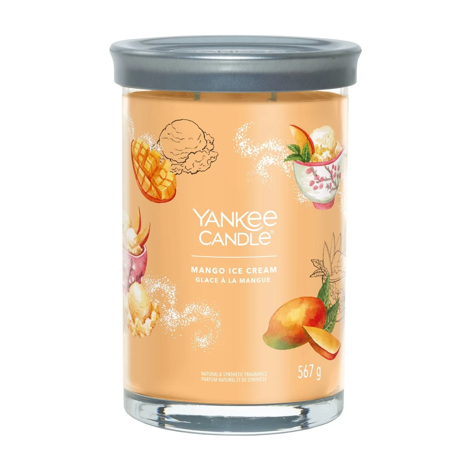 Signature Tumbler Candles Mango Ice Cream - Candela Profumata