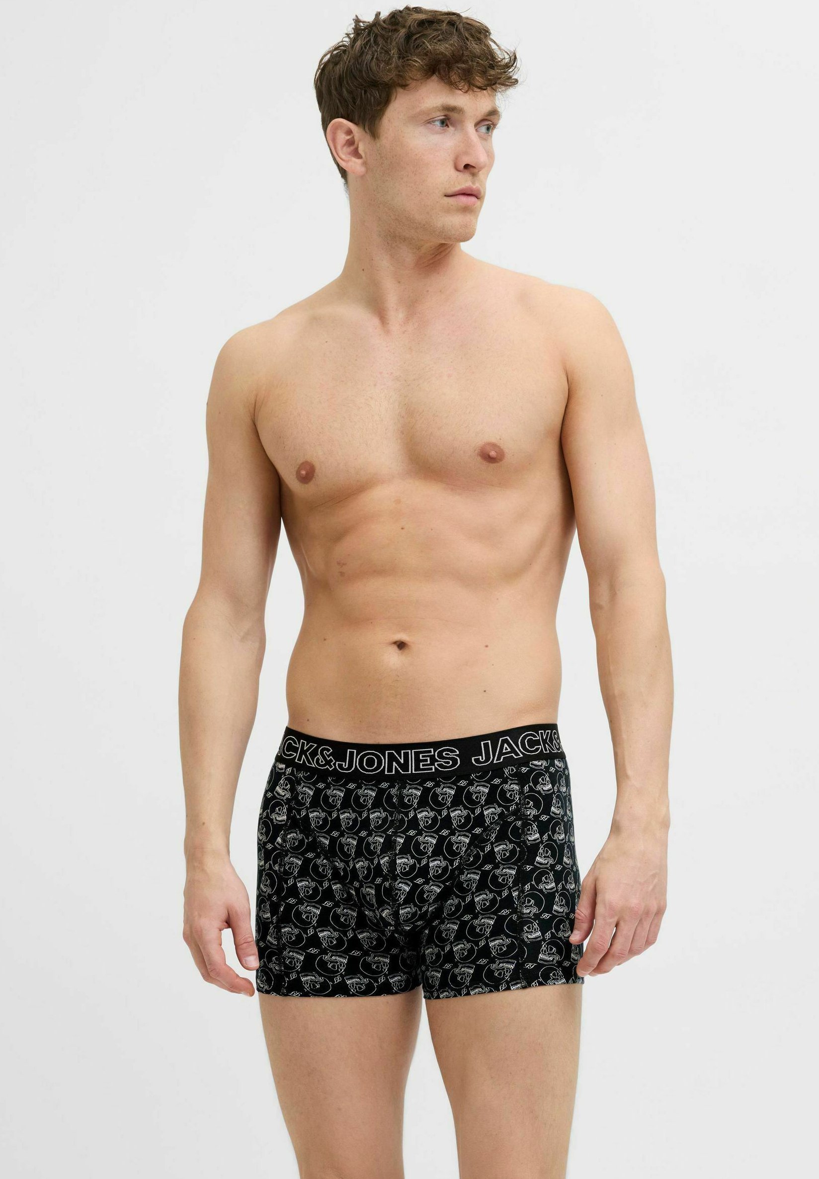 Jack & Jones 5 PACK - Pantaloni scurți - galben de siguranță