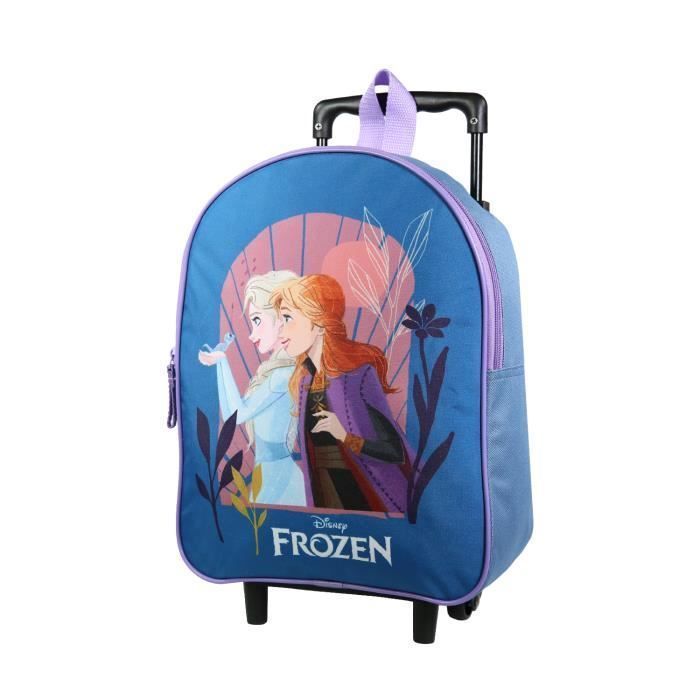 BAGTROTTER Sac à dos à roulettes 31 cm maternelle La Reine des Neiges / Frozen Bleu