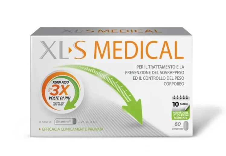 XLS XL-S voedingssupplement voor gewichtsverlies, 60 tabletten