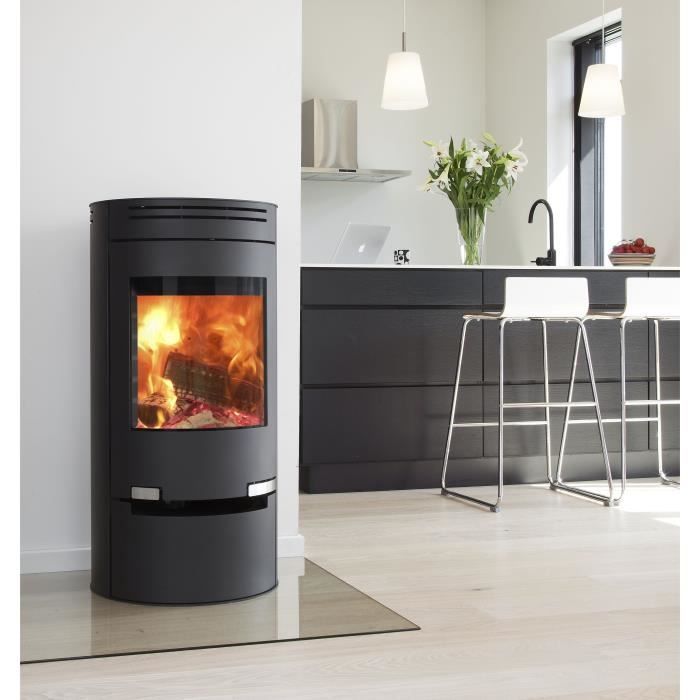 Poêle à bois - ADURO 1.1 - 50215 - 6 KW - Noir