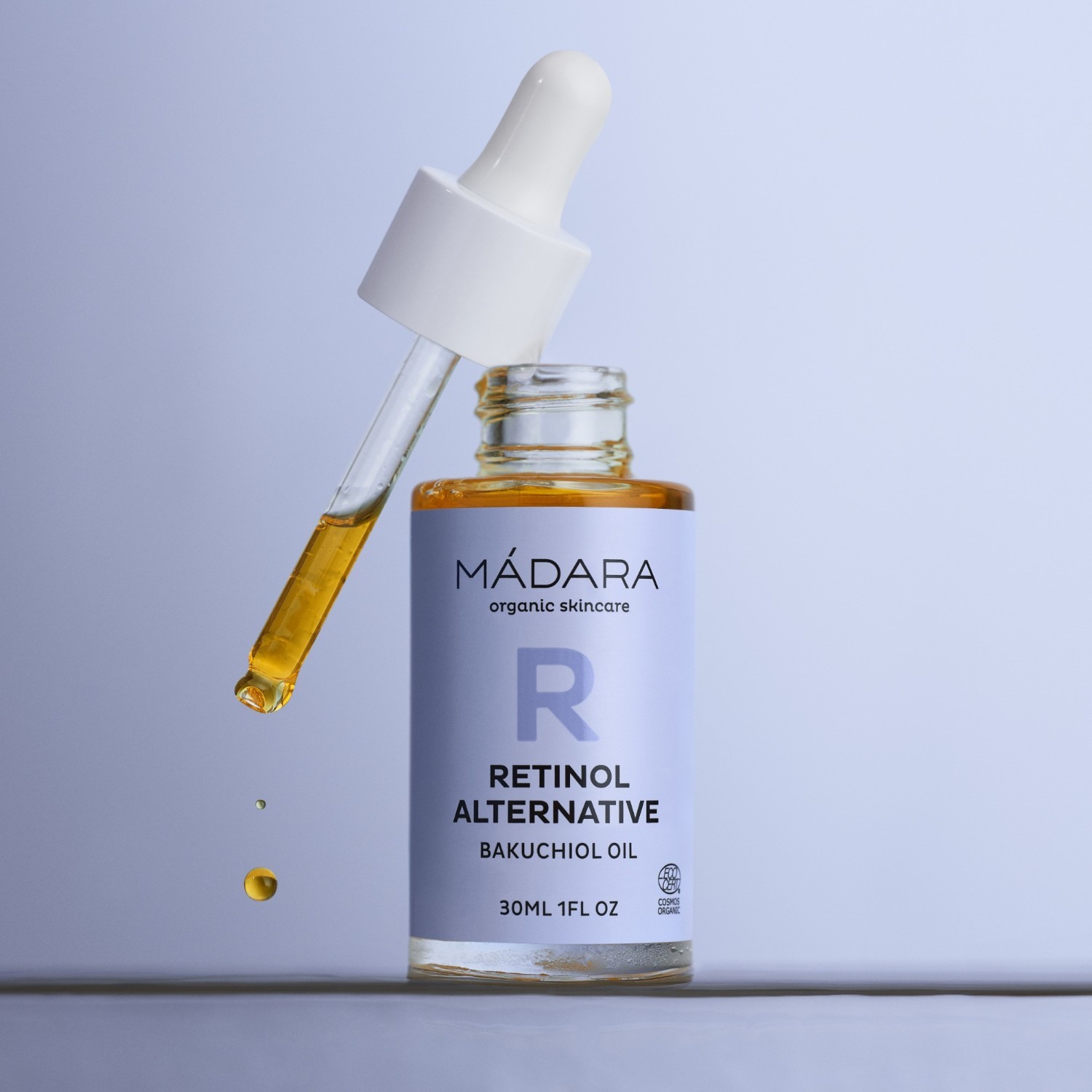 MÁDARA veido aliejus su bakuchiolio aliejumi kaip retinolio alternatyva – 30 ml