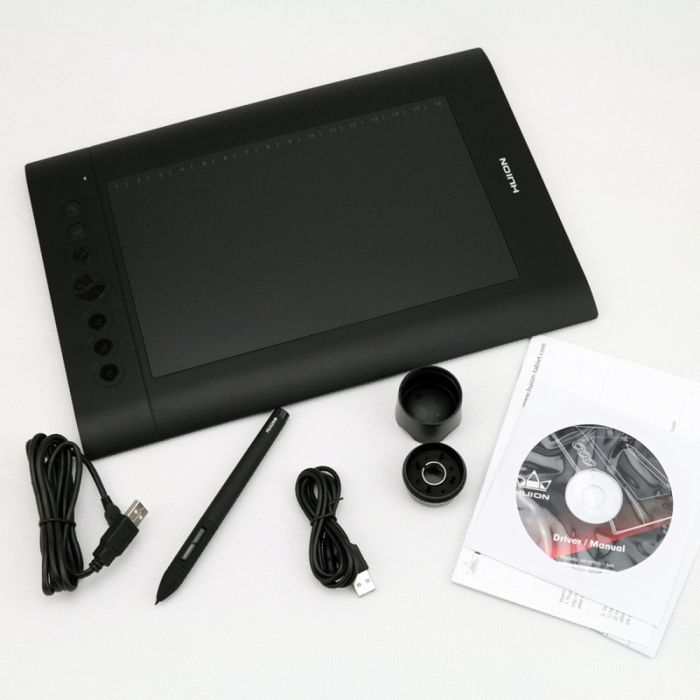 Tablette Graphique Windows Mac USB Dessin Jeu Édition 6 Touches Personnalisables YONIS