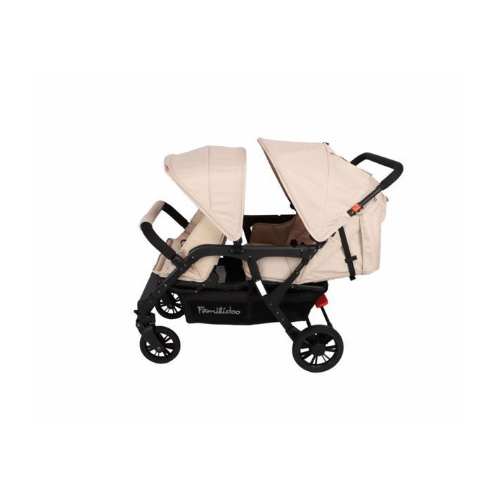 Poussette 4 places Lidoo Lite Beige Sand