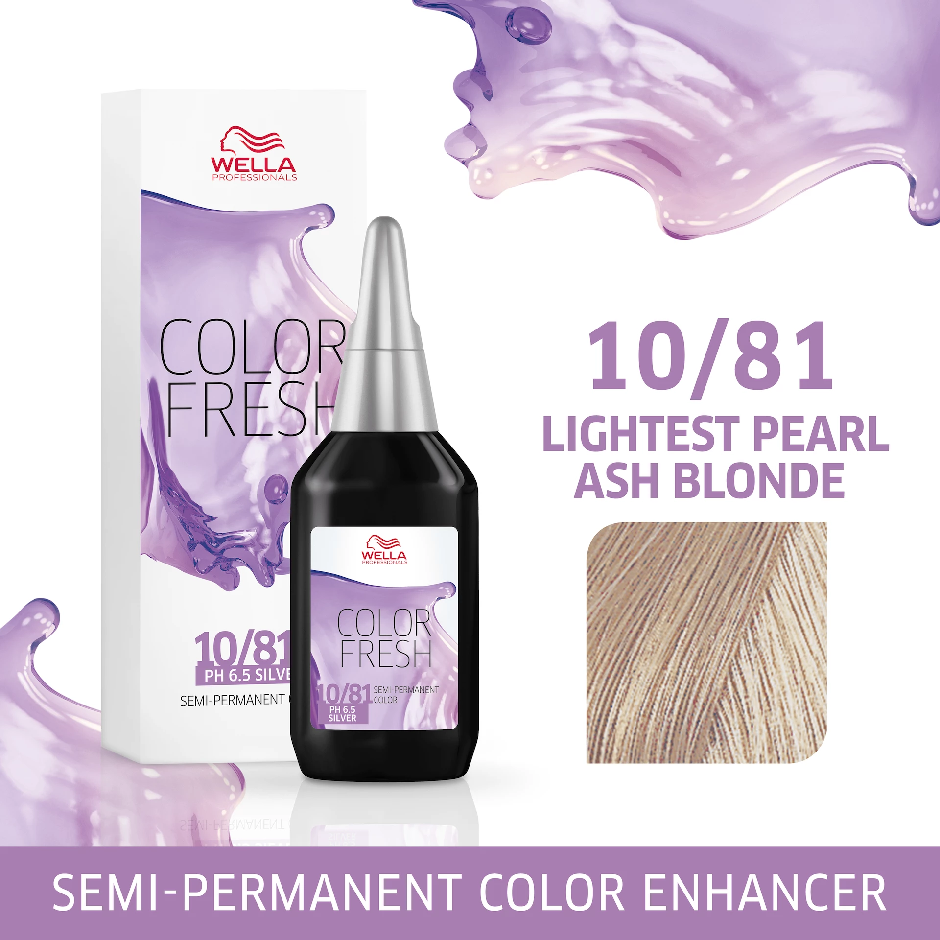 Color Fresh 10/81 Najjaśniejszy perłowy/popielaty blond – Wella Professionals