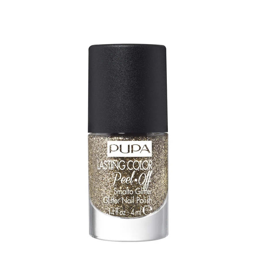 Unghie Lasting Color Peel-Off Smalto Glitter - Smalto