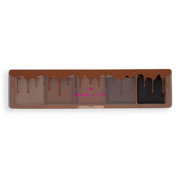 Paletă de farduri I Heart Mini Brownie cu ciocolată neagră