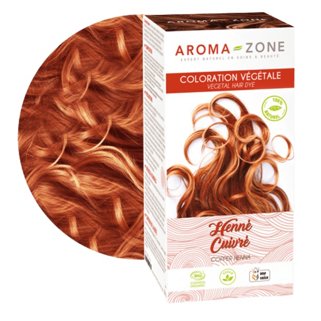 Organiczna miedziana henna – roślinna farba do włosów