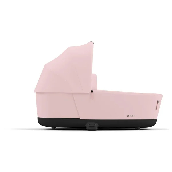 Cybex Priam V4 kinderwagenset in perzikroze met matzwart frame