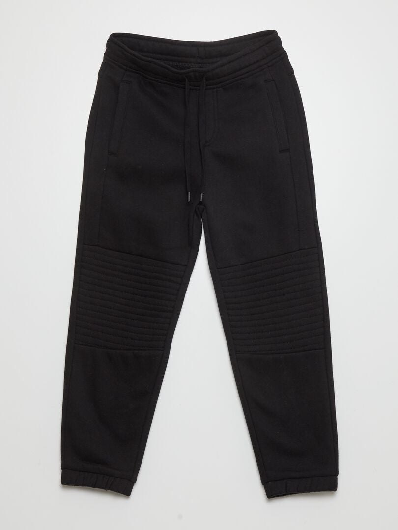 Calça de moletom estilo jogger - Preta