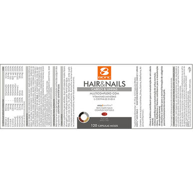 Biofil vitaminski dodatek za lase in nohte, 120 kapsul.