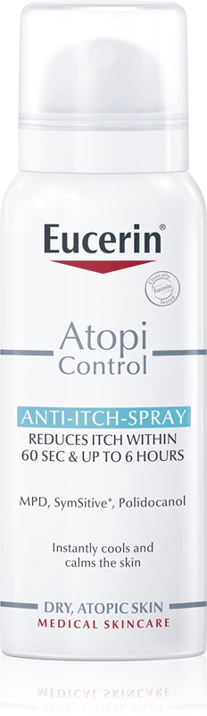 Eucerin AtopiControl aerosols, kas nekavējoties nomierina niezi un kairinājumu