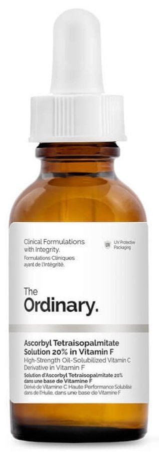 Askorbiltetraizopalmitato tirpalas 20 % vitamino F Vaistinės veido drėkikliai