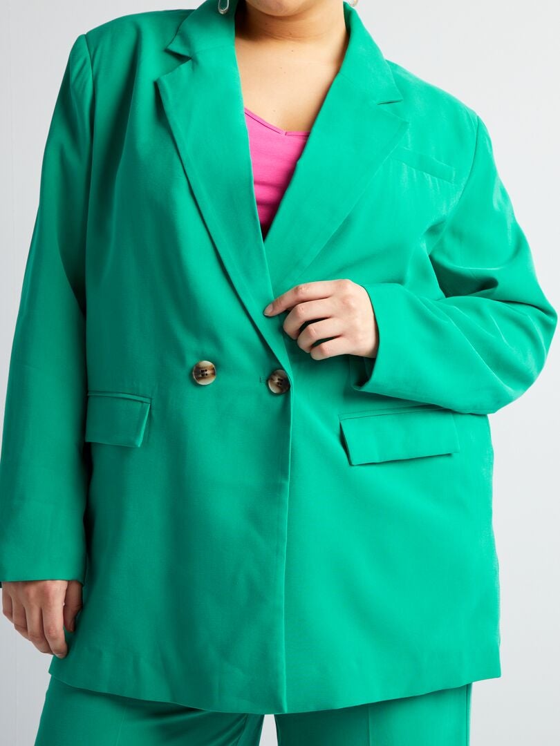 Getailleerd keperjasje - GROEN