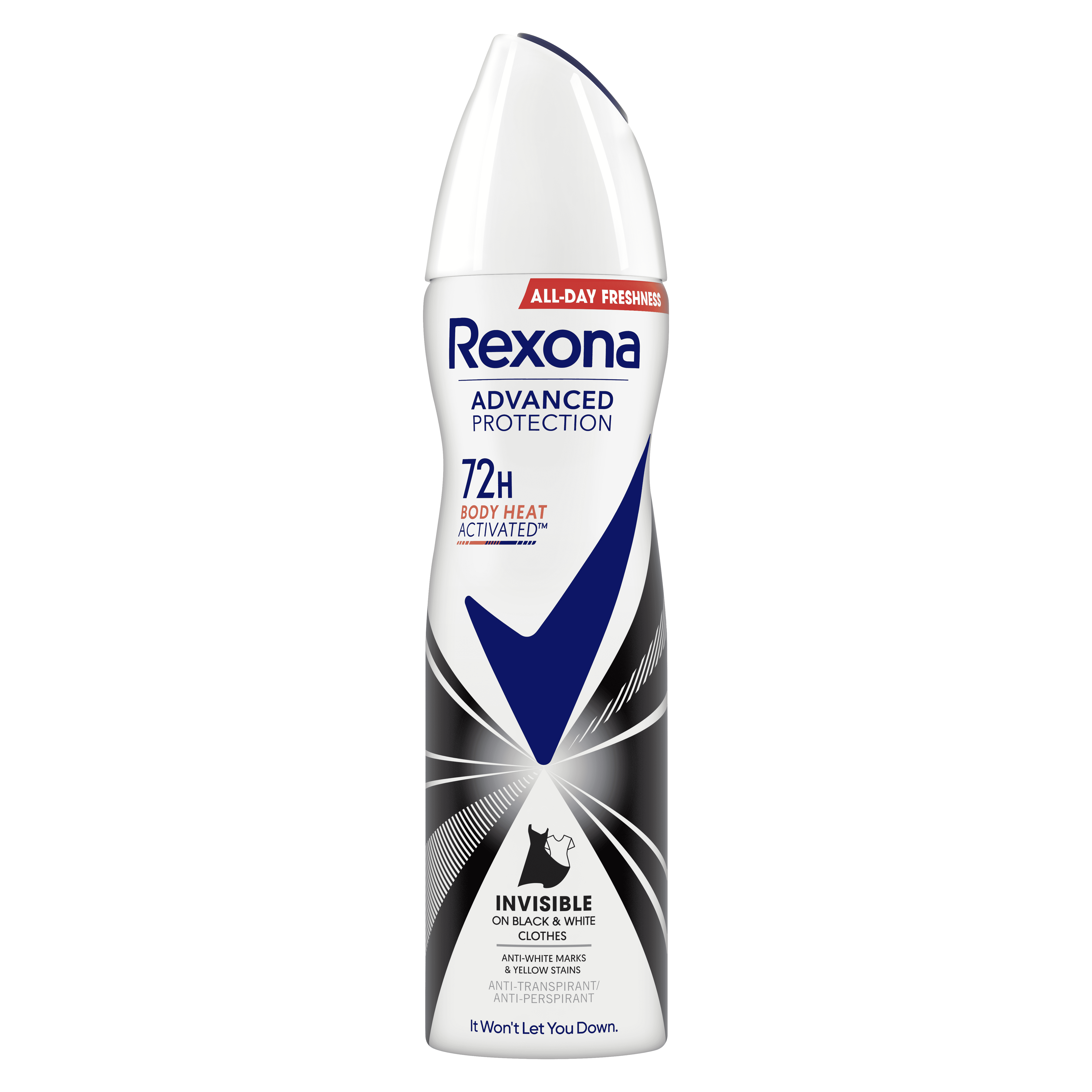 Rexona Advanced Protection Invisible Schwarz & Weiß