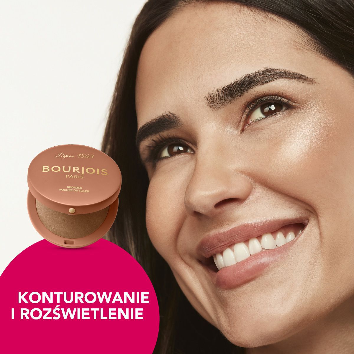 Oală rotundă Bourjois Maxi