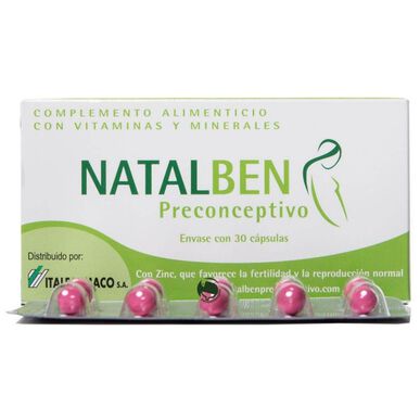 Natalben Natalben Preconceptive 30 kapselia 30 kapselia