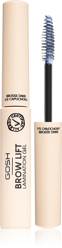 GOSH COPENHAGEN Brow Lift Gel para sobrancelhas 2 em 1 com pincel