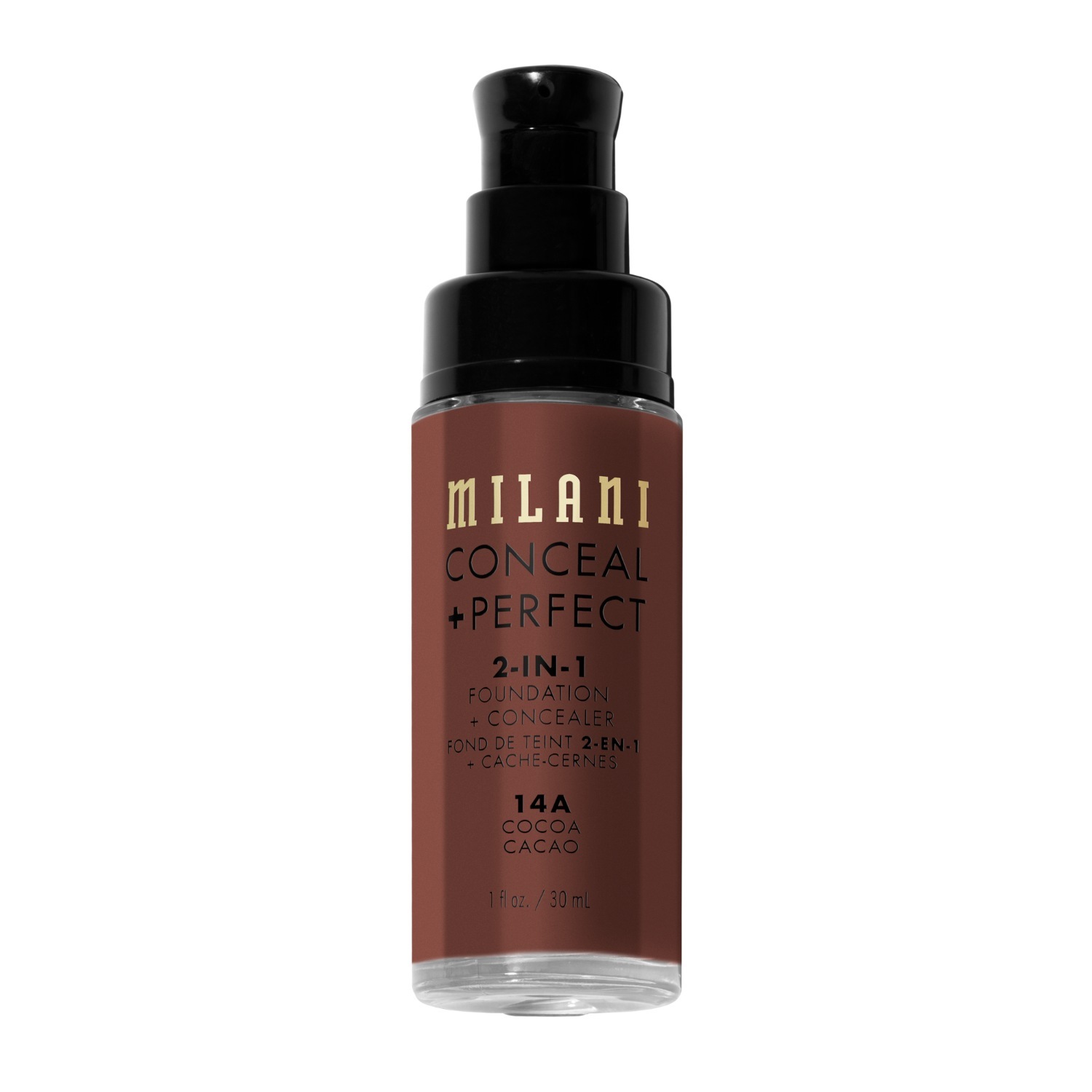 Milani makiažo pagrindas 2 viename maskuoklis + - 30 ml