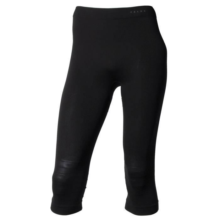caleçon long homme - FALKE - FK895 - noir - 69% polyamide/26% polyester/5% élasthanne - isolation thermique