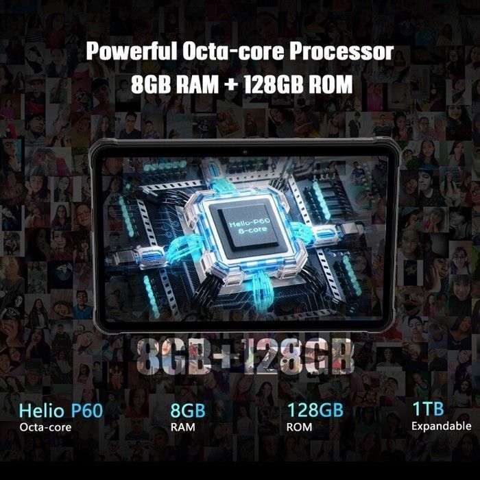 Tablette Robuste HOTWAV R6 Pro 8Go+128Go 10.1