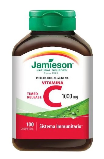 JAMIESON Vitamine C 1000 mg, 100 comprimés à libération prolongée d'antioxydants