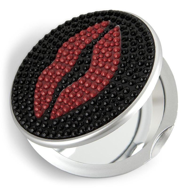 Miroir de poche pailleté Essentii