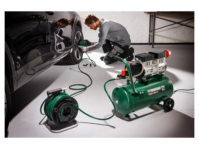 Compresor silențios PARKSIDE® PSKO 248 A1, 24 L