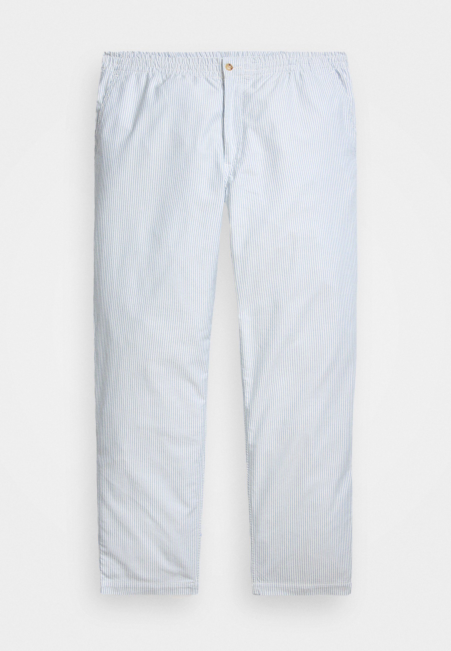 Pantaloni Polo Ralph Lauren Big & Tall POLO PREPSTER CLASSIC FIT OXFORD - blu/bianco