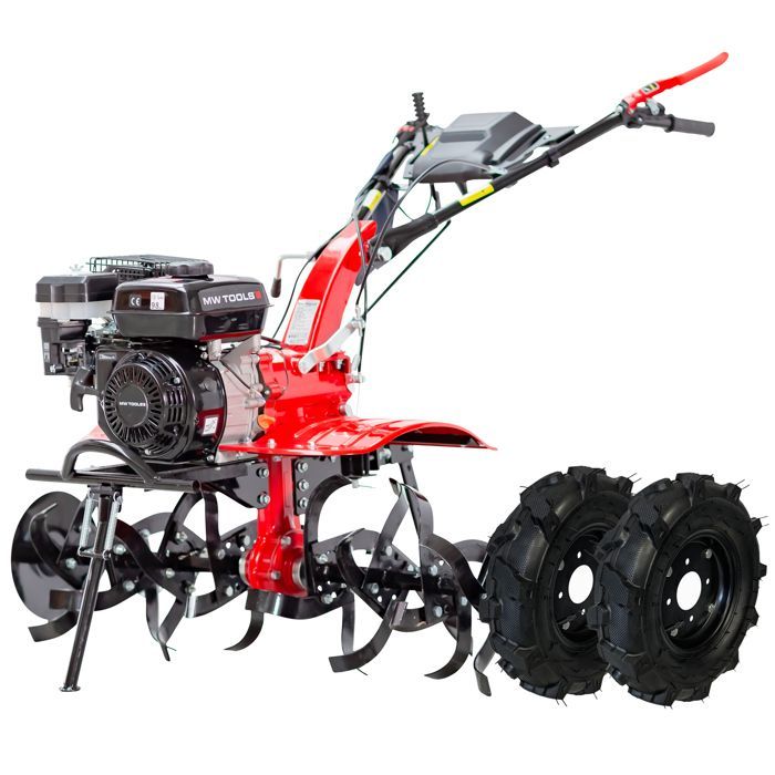 Motocultor de gasolina MW Tools MFR1000T de 7 hp y 100 cm con engranajes