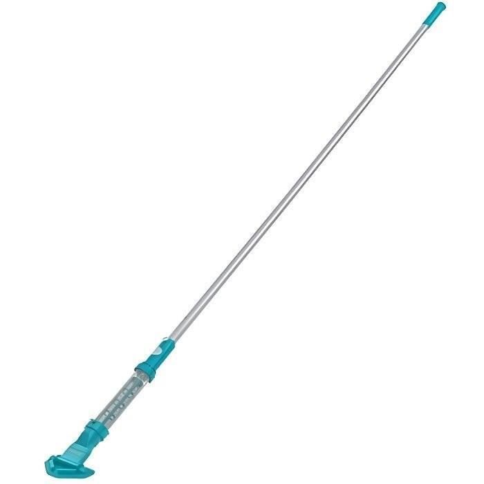 Kit Piscine hors sol tubulaire BESTWAY - Steel Pro Max™ - 396 x 122 cm - Ronde + Aspirateur électrique rechargeable Aquasurge™