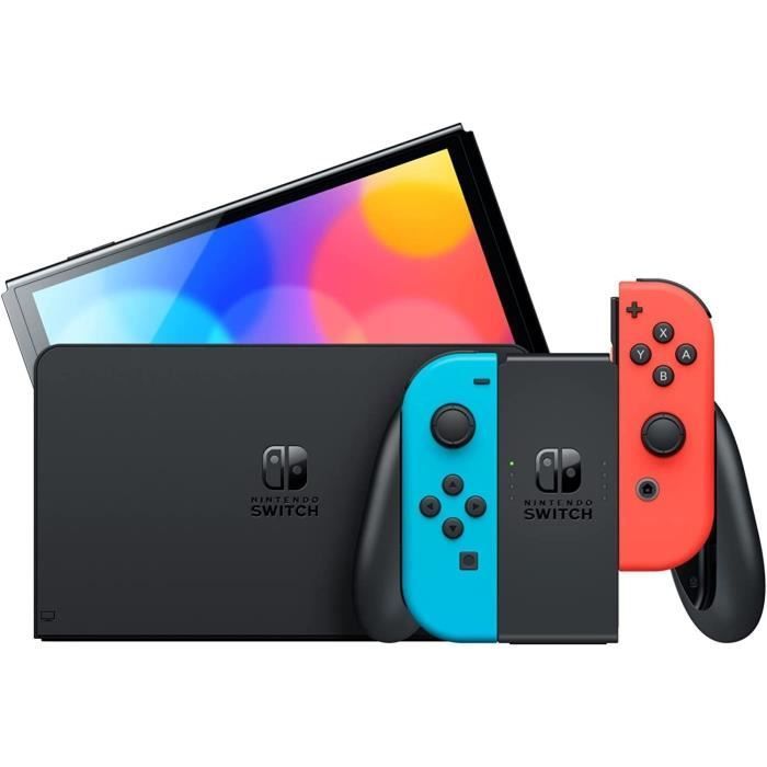 Nintendo Switch OLED 64GB Azul - Reacondicionada - Buen estado
