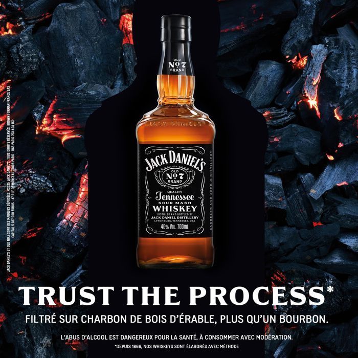 Jack Daniel's - Old N°7- Tennesse Whiskey - USA - 40% Vol. - 70 cl