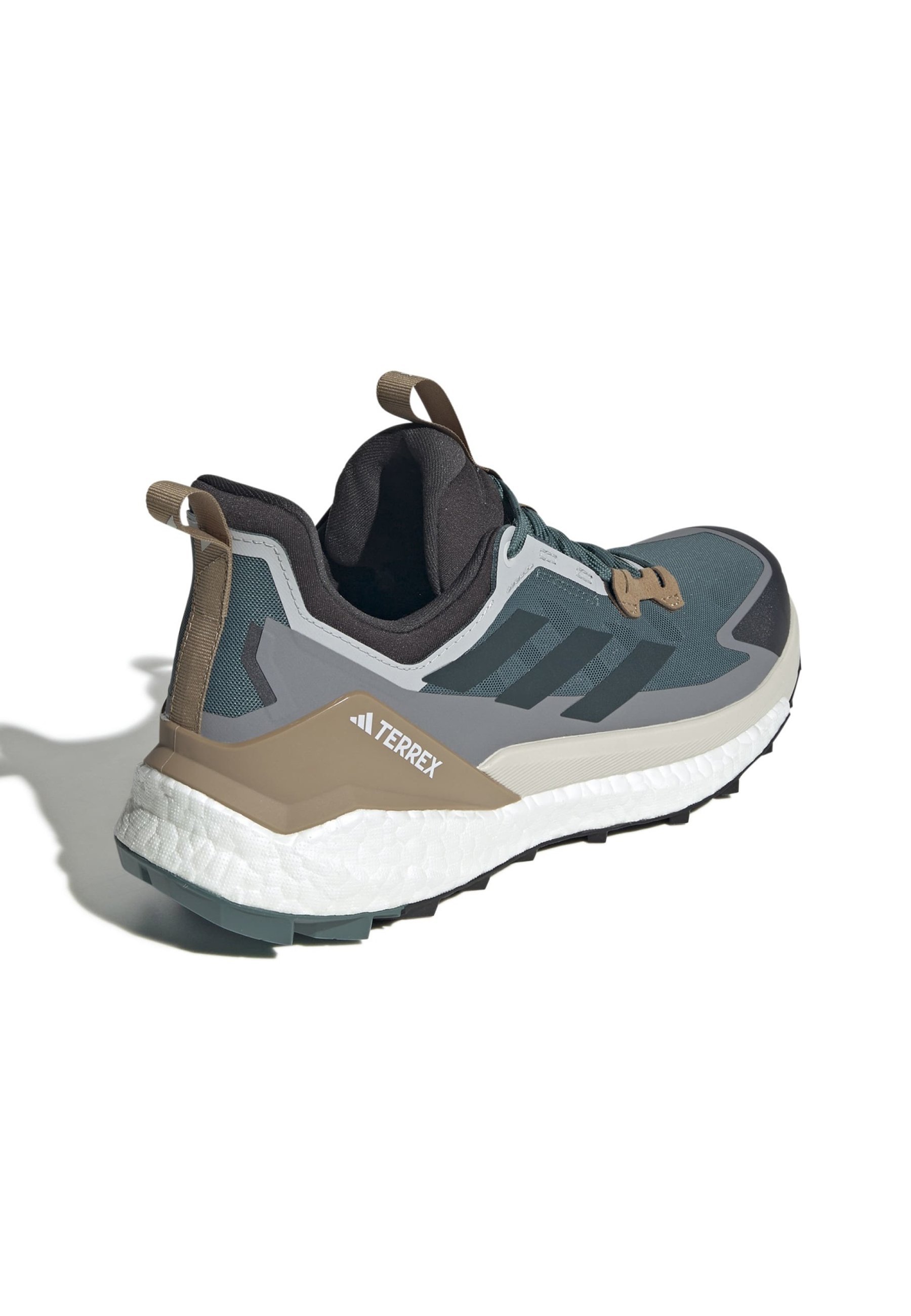 Adidas Terrex FREE LOW - Scarpe da trekking - usate, verde acqua, aurora, edera, grigio, tre