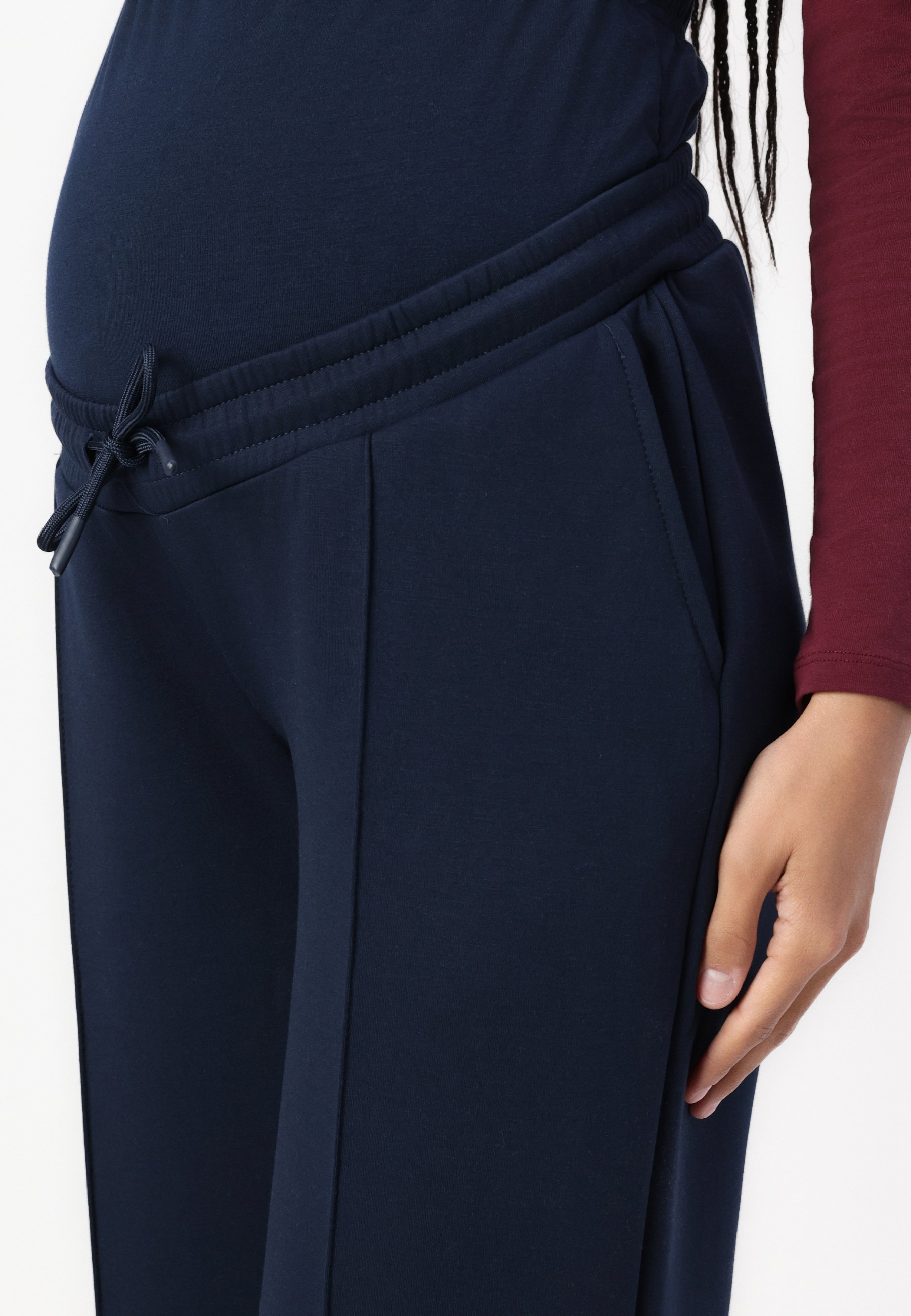 Anna Field MAMA SOFT TOUCH JOGGER - Trainingshose - Dunkelblau