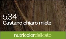 BIOKAP Biokap Nutricolor Delicato 5.34 Coloration cheveux châtain miel