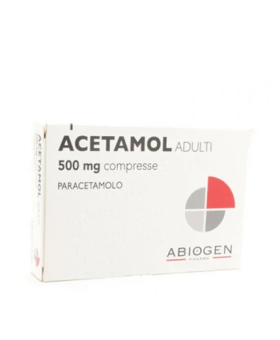 ABIOGEN Acetamol 500 mg Volwassenen Paracetamol 20 tabletten