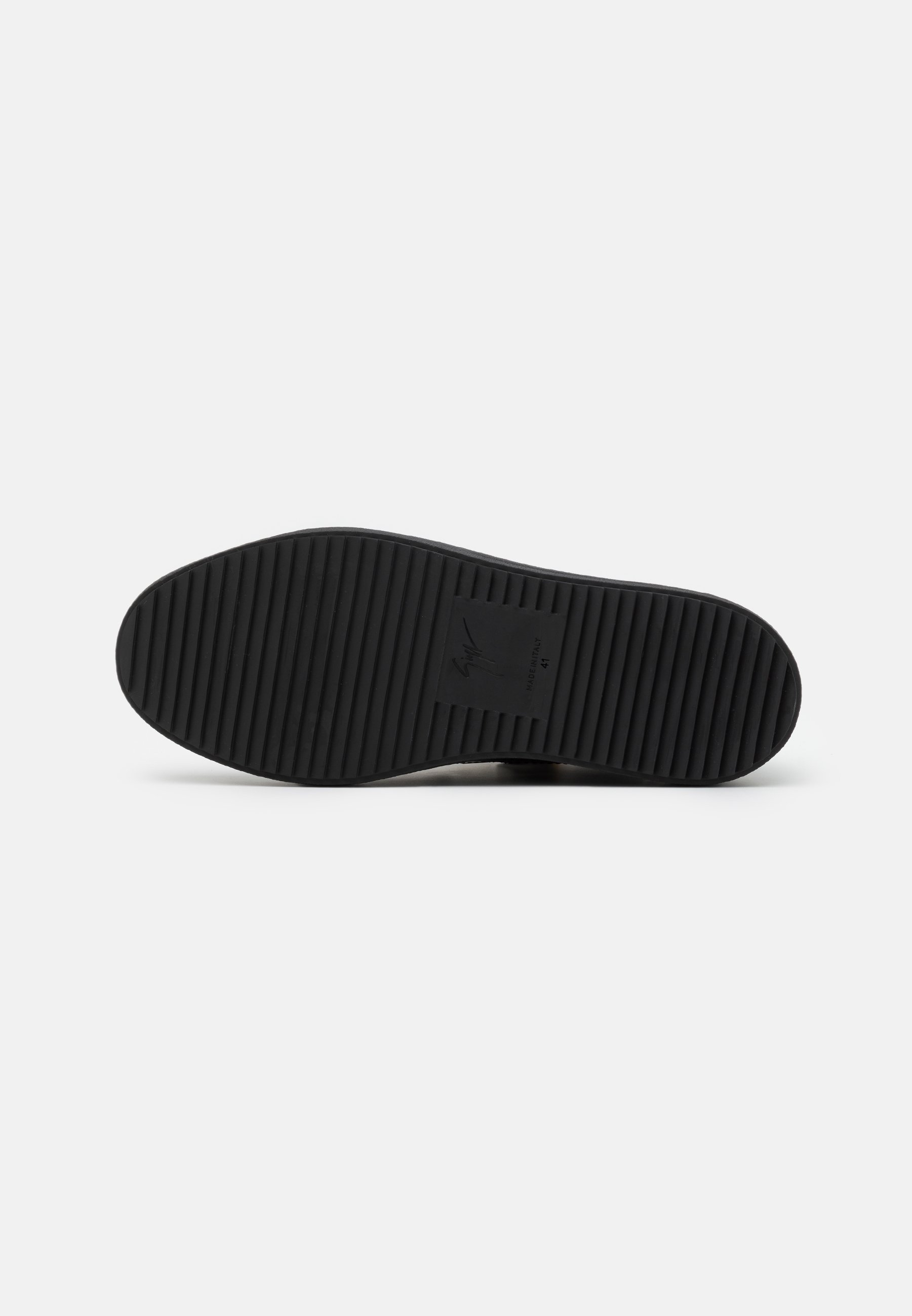 Giuseppe Zanotti MID TOP - Vysoké tenisky - black/gold