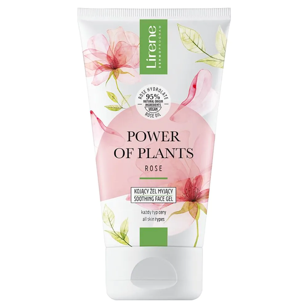 Lirene Power Of Plants Róża Kojący żel Myjący