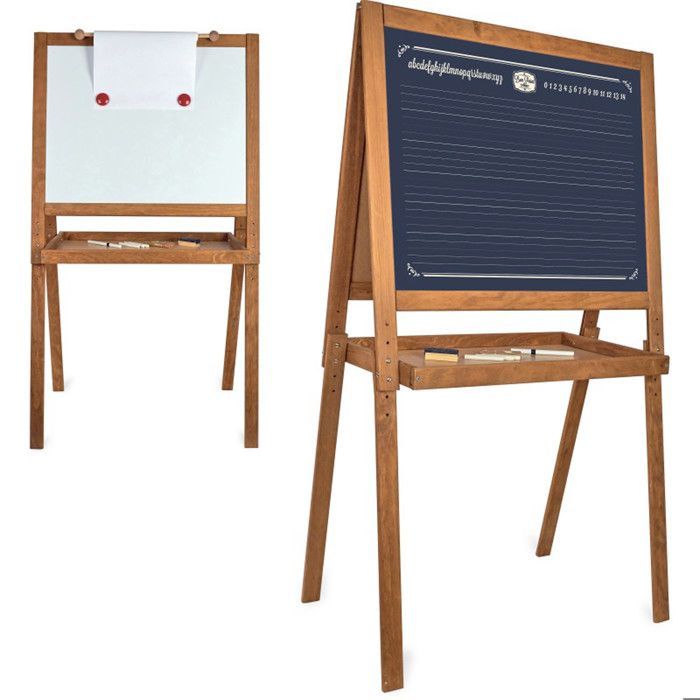 Grande quadro-negro escolar antigo