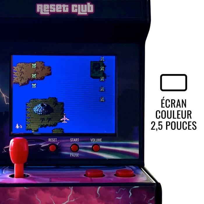 Mini retro arcadekast met 200 spellen - Reset Vice - Klassieke spelconsole met 200 originele ingebouwde spellen