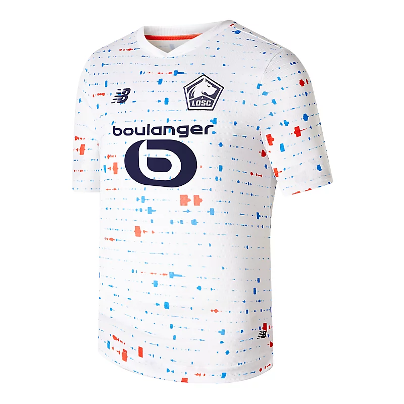 Tricou Lille LOSC cu mânecă scurtă pentru bărbați - AWAY