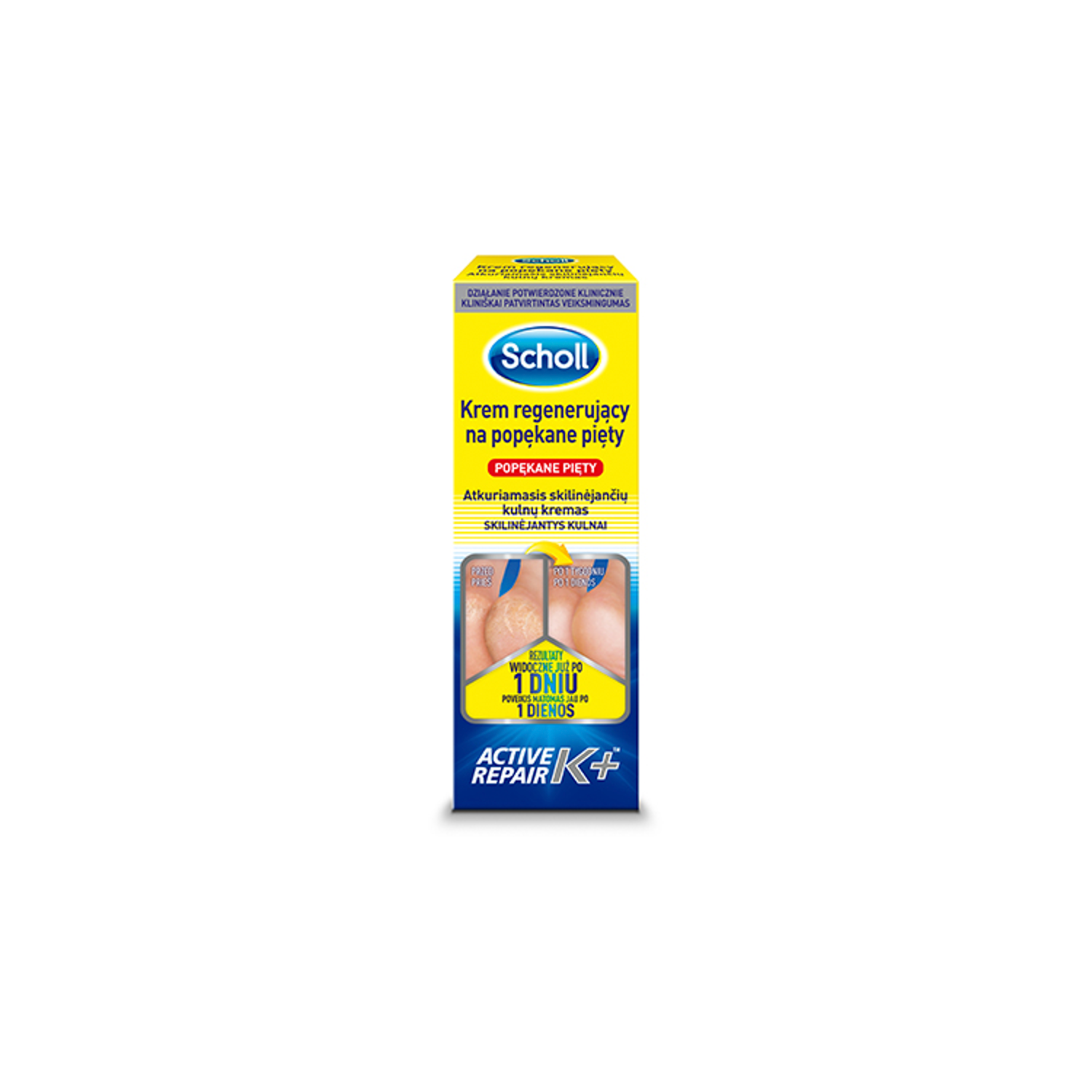 Creme regenerador Scholl para calcanhares rachados 60ml