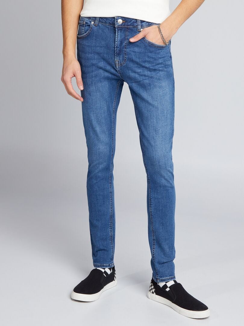 Skinny jeans - blauw