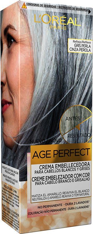 Age Perfect krema za uljepšavanje s bojom za kosu